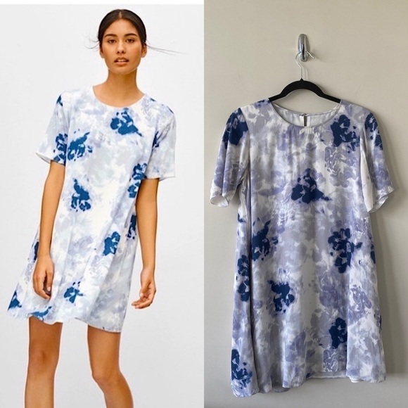 ARITZIA-CARINE Watercolour Shift Mini Dress - Picture 1 of 9